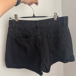 SHEIN Black Jean Shorts for Women